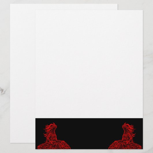 Little red Dragon (Front/Back)