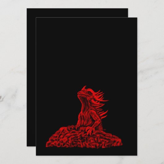 Little red Dragon (Front/Back)