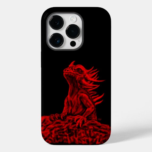 Little red Dragon Case-Mate iPhone Case (Back)
