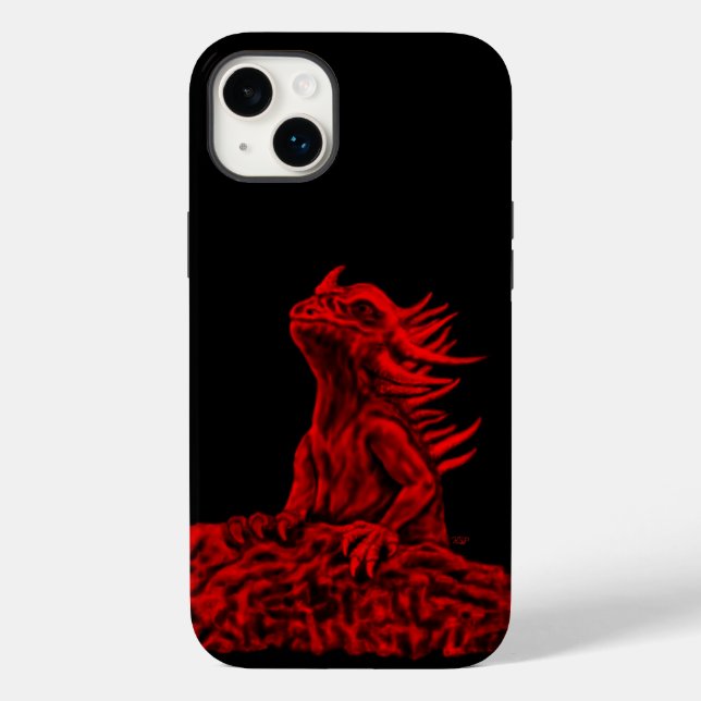 Little red Dragon Case-Mate iPhone Case (Back)