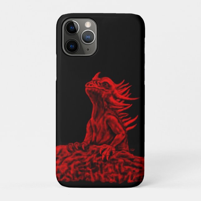 Little red Dragon Case-Mate iPhone Case (Back)