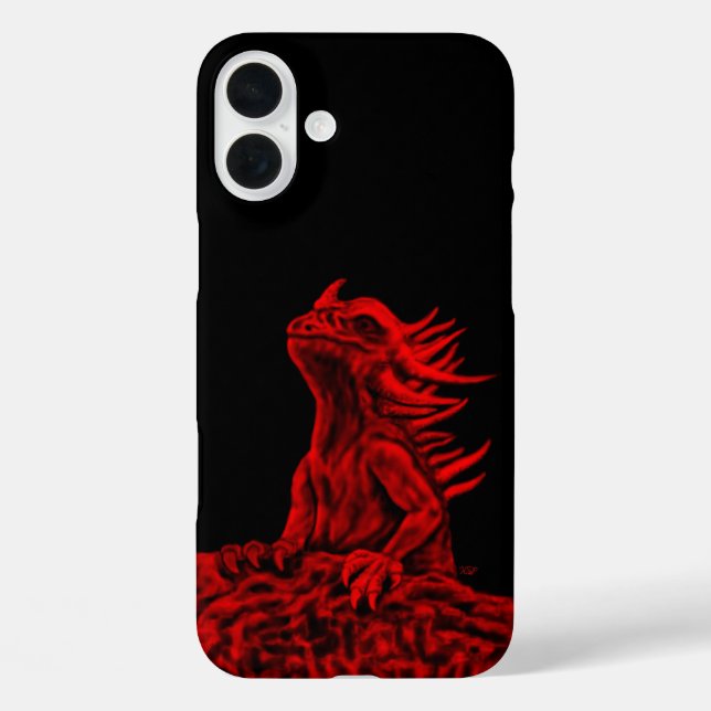 Little red Dragon Case-Mate iPhone Case (Back)