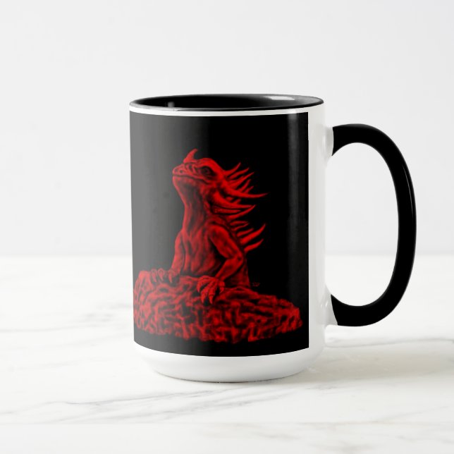 Little red Dragon Mug (Right)