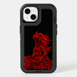 Little red Dragon OtterBox iPhone 14 Case