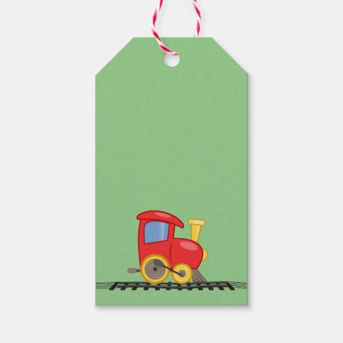 Little Red Engine Design Gift Tag