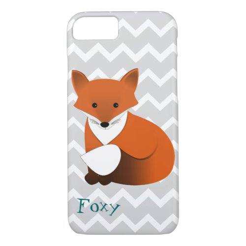Little Red Fox Design iPhone 87 Case