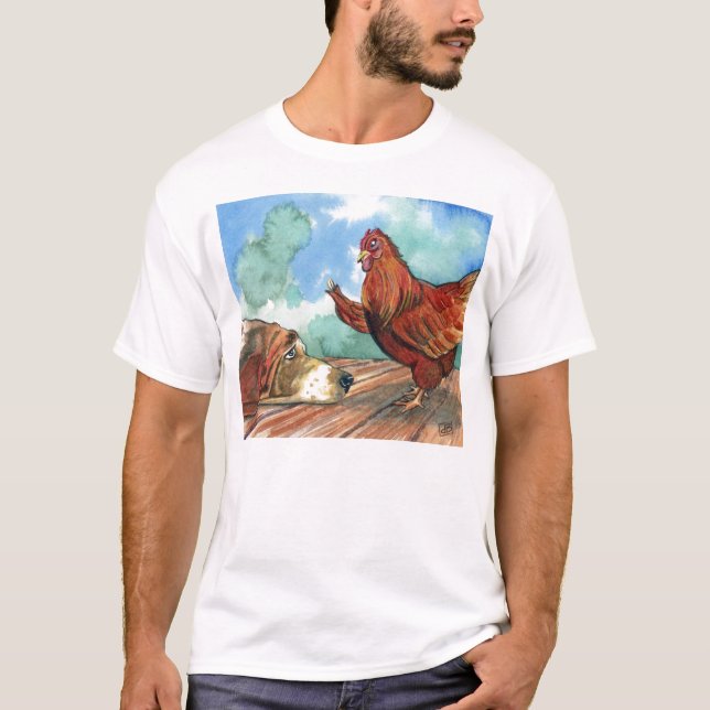 Little Red Hen T-Shirt (Front)
