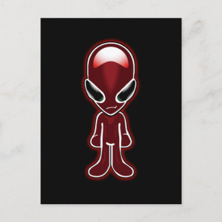 Little Red Man Postcard