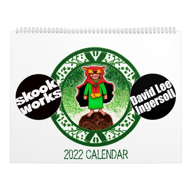 Little Red Mighty Nizz Wild Child Calendar (Cover)