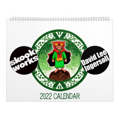 Little Red Mighty Nizz Wild Child Calendar