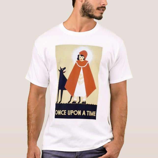 Little Red Riding Hood 1937 WPA T-Shirt (Front)