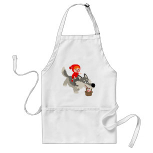 Little Red Riding Hood and The Wolf Apron