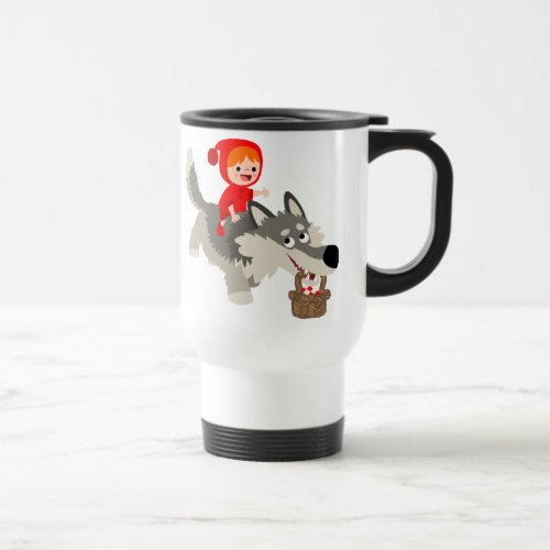 Little Red Riding Hood and The Wolf Commuter Mug