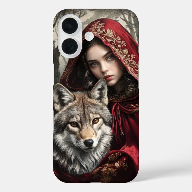 Little red riding hood and the wolf cover (Back)