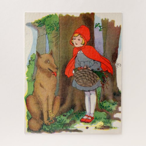 Little Red Riding Hood and the Wolf Jigsaw Puzzle