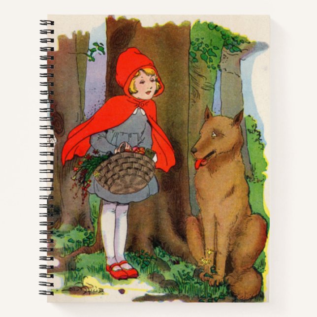 Little Red Riding Hood and the Wolf Notebook (Front)