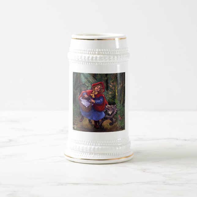 Little Red Riding Hood Beer Stein (Center)
