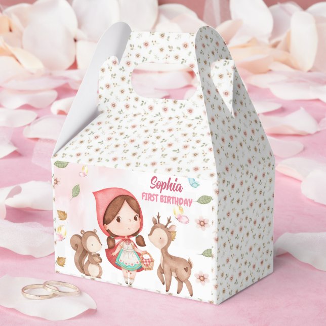  Little Red Riding Hood Birthday Favor Bag Favor  Boxes (Wedding)
