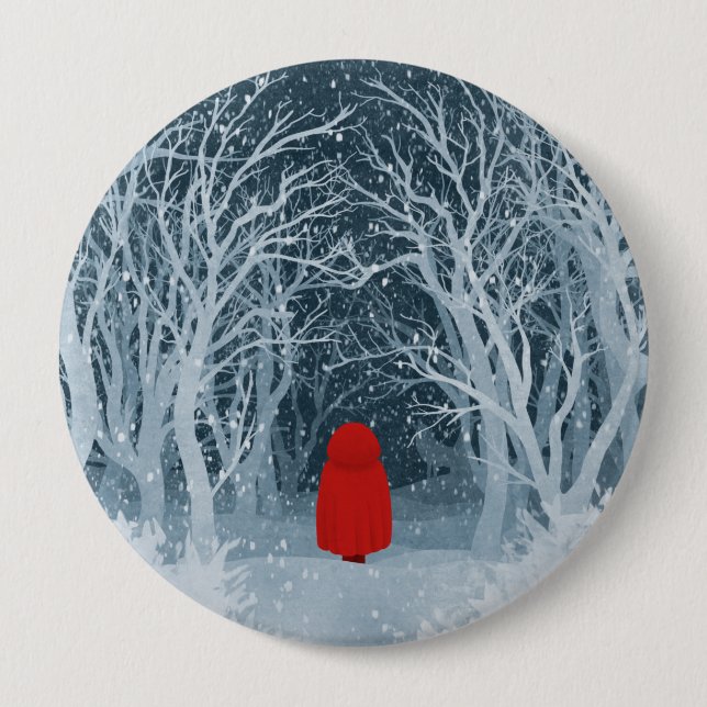Little Red Riding Hood Button (Front)