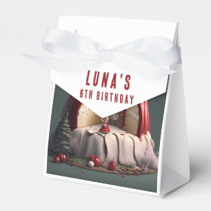 Little Red Riding Hood Cake - Birthday Favor Boxes