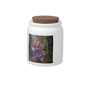 Little Red Riding Hood Candy Jar