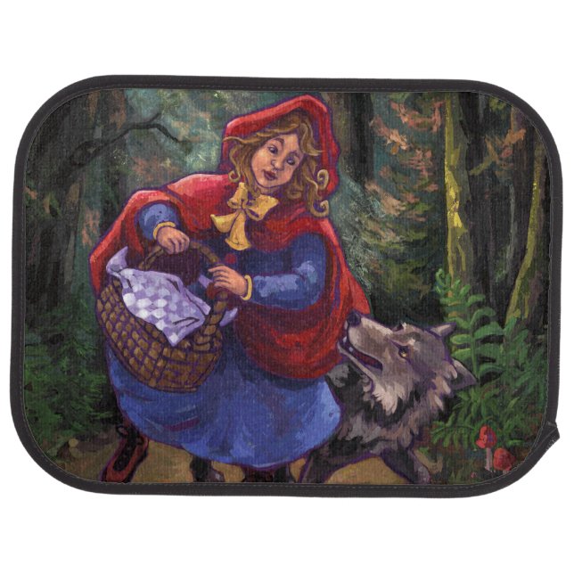 Little Red Riding Hood Car Floor Mat (Rear)