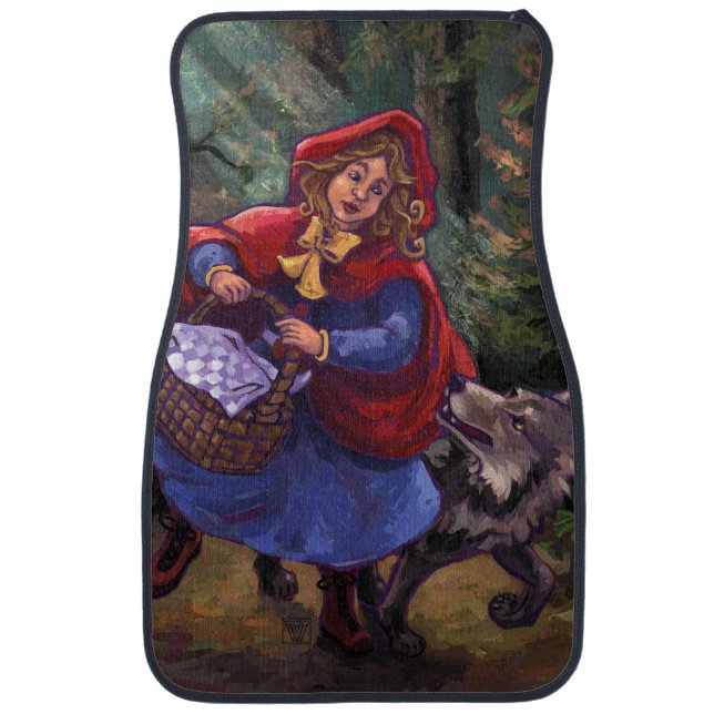 Little Red Riding Hood Car Mat (Front)