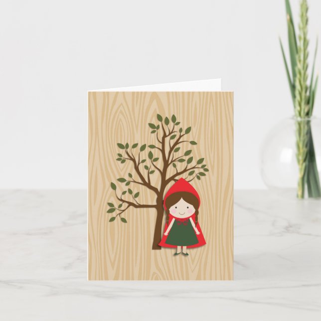 Little Red Riding Hood Card (Front)