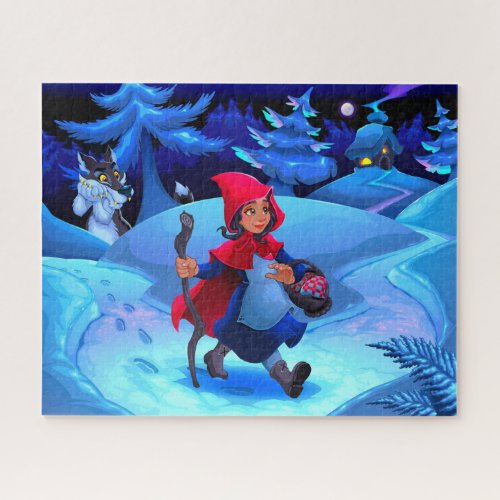 Little Red Riding Hood Childrens Fairy Tale  Jigsaw Puzzle