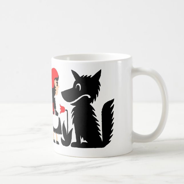 Little red riding hood coffee mug (Right)