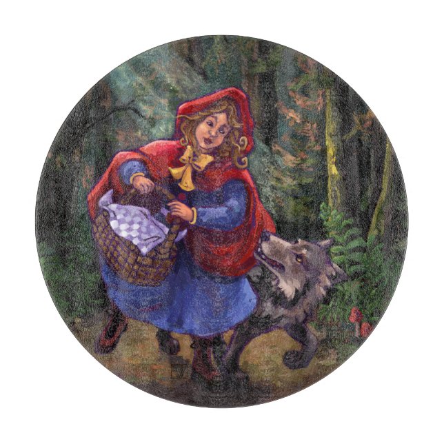 Little Red Riding Hood Cutting Board (Front)