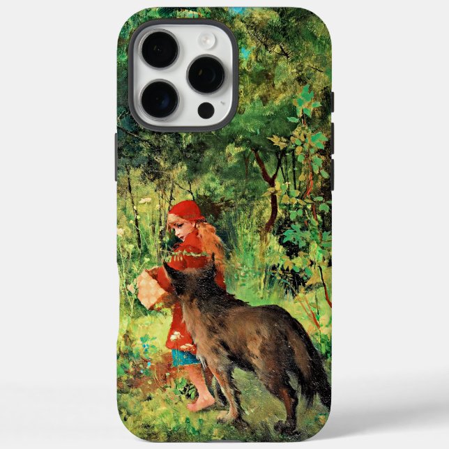 Little Red Riding Hood, fine art, Case-Mate iPhone Case (Back)
