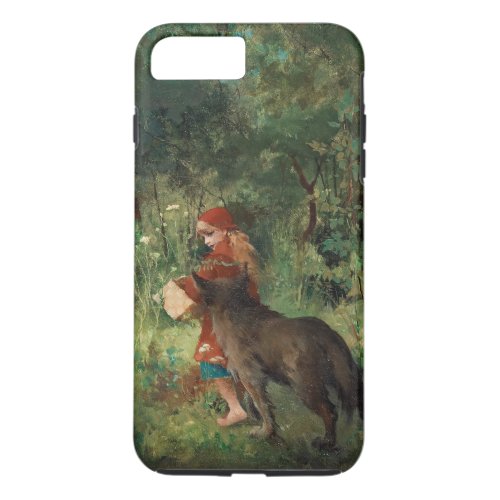 Little Red Riding Hood fine art painting iPhone 8 Plus7 Plus Case