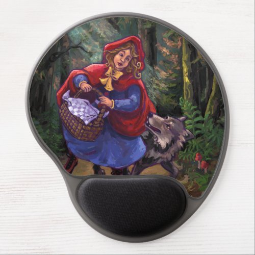 Little Red Riding Hood Gel Mouse Pad