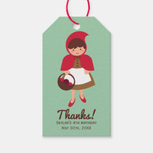 Little Red Riding Hood Gift Tags