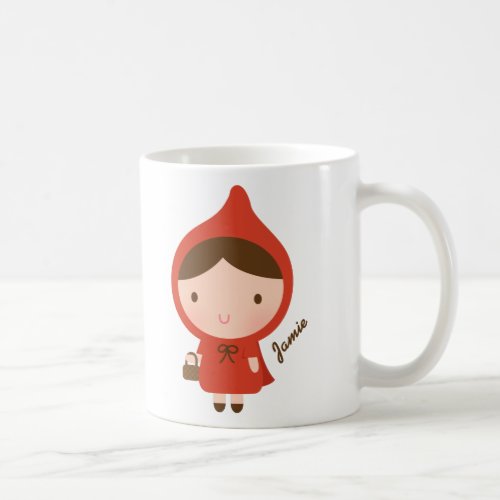 Little Red Riding Hood Girl Coffee Mug