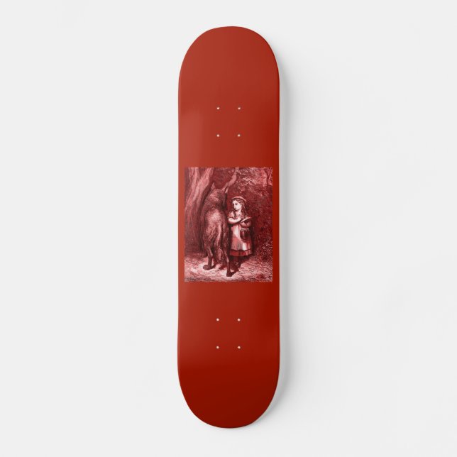 Little Red Riding Hood Grimm Skateboard (Front)