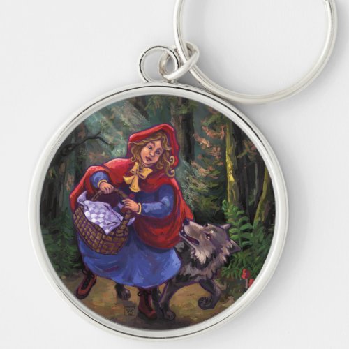 Little Red Riding Hood Keychain