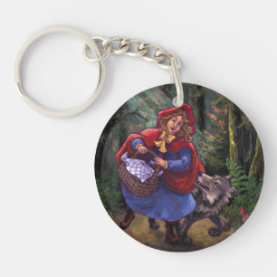 Little Red Riding Hood Keychain