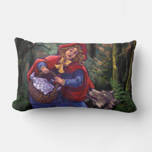Little Red Riding Hood Lumbar Pillow