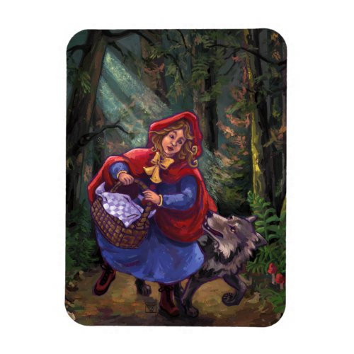 Little Red Riding Hood Magnet