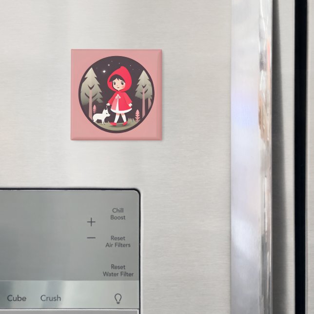 Little Red Riding Hood Magnet (In Situ (Fridge))