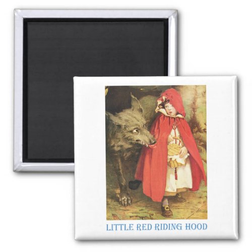 Little Red Riding Hood Magnet