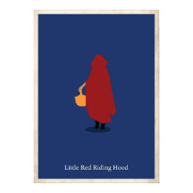 Little Red Riding Hood Minimalist Poster