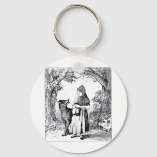 little-red-riding-hood-pictures-3 keychain