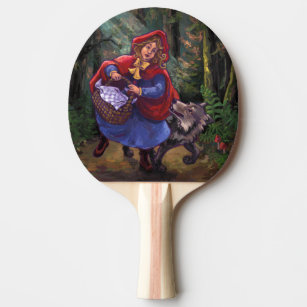Little Red Riding Hood Ping Pong Paddle