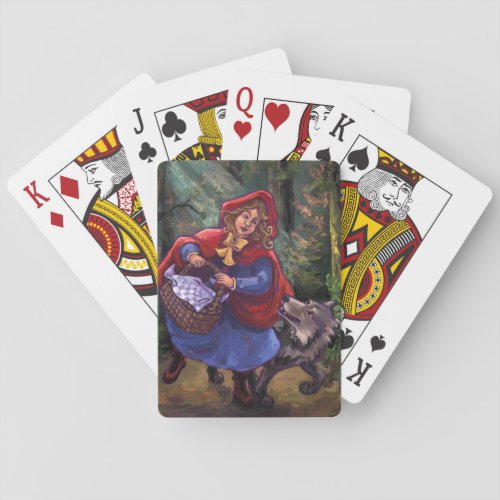 Little Red Riding Hood Playing Cards
