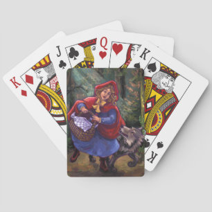 Little Red Riding Hood Poker Cards