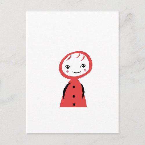 Little Red Riding Hood Postcard