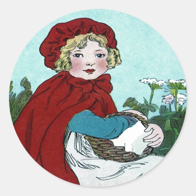 Little Red Riding Hood Sticker (Front)